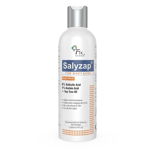 Fixderma Salyzap 2% Salicylic  body wash 200ml