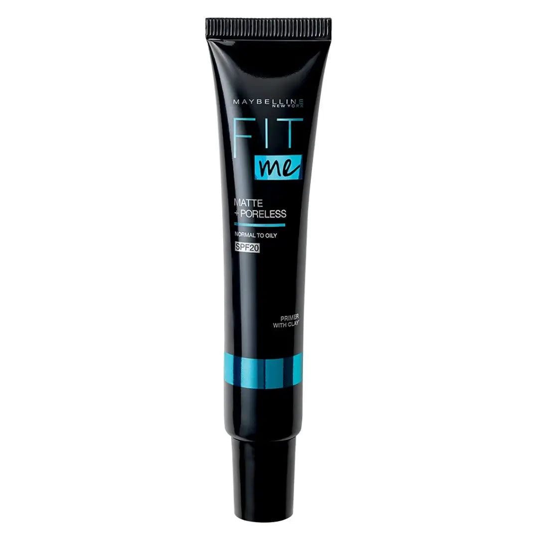 Maybelline New York Fit Me Primer, Oil free and Non Comedogenic Formula - Matte+Poreless