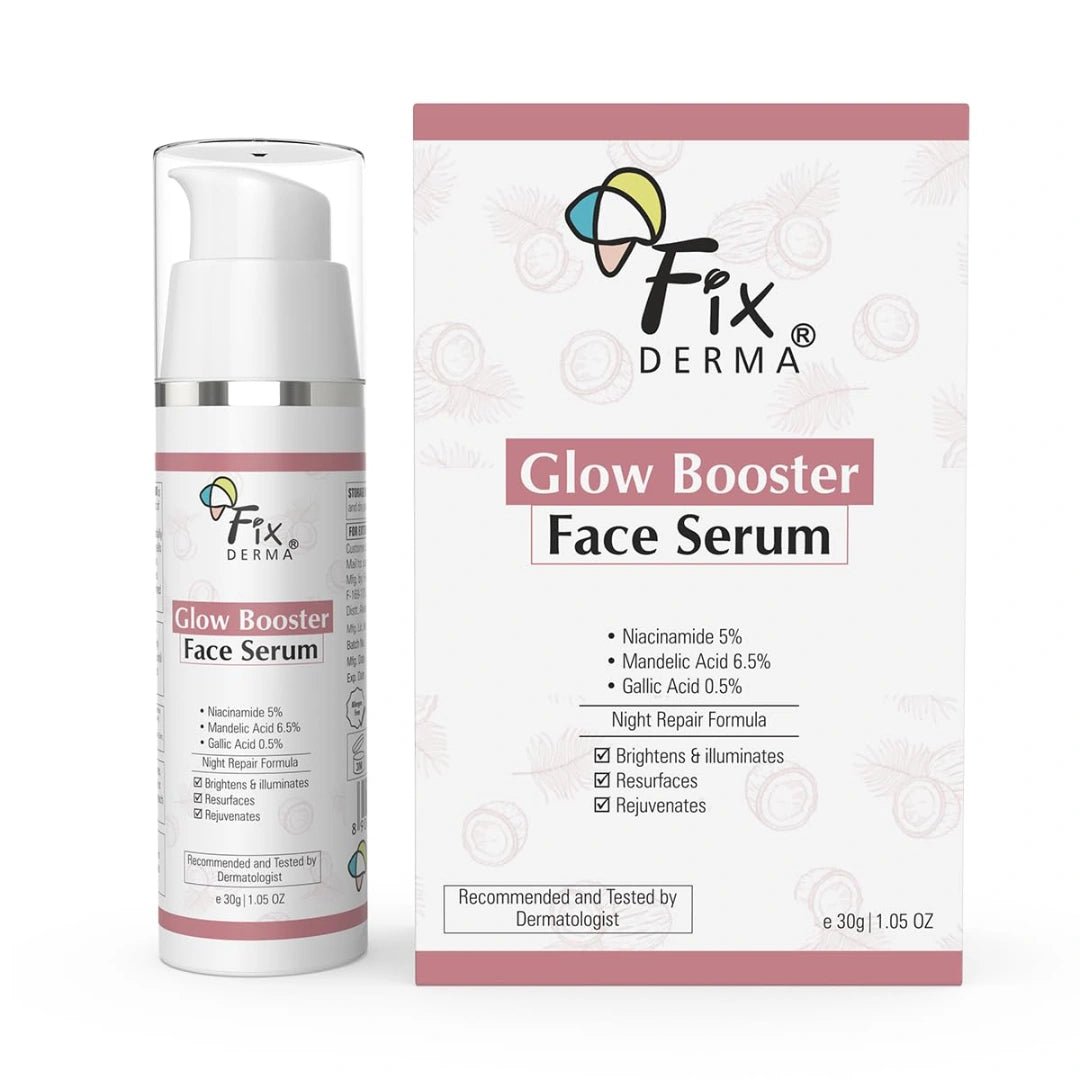 Fixderma 5% Niacinamide Serum Glow Booster Face serum | Face Serum for Men & Women - 30g - Deals999