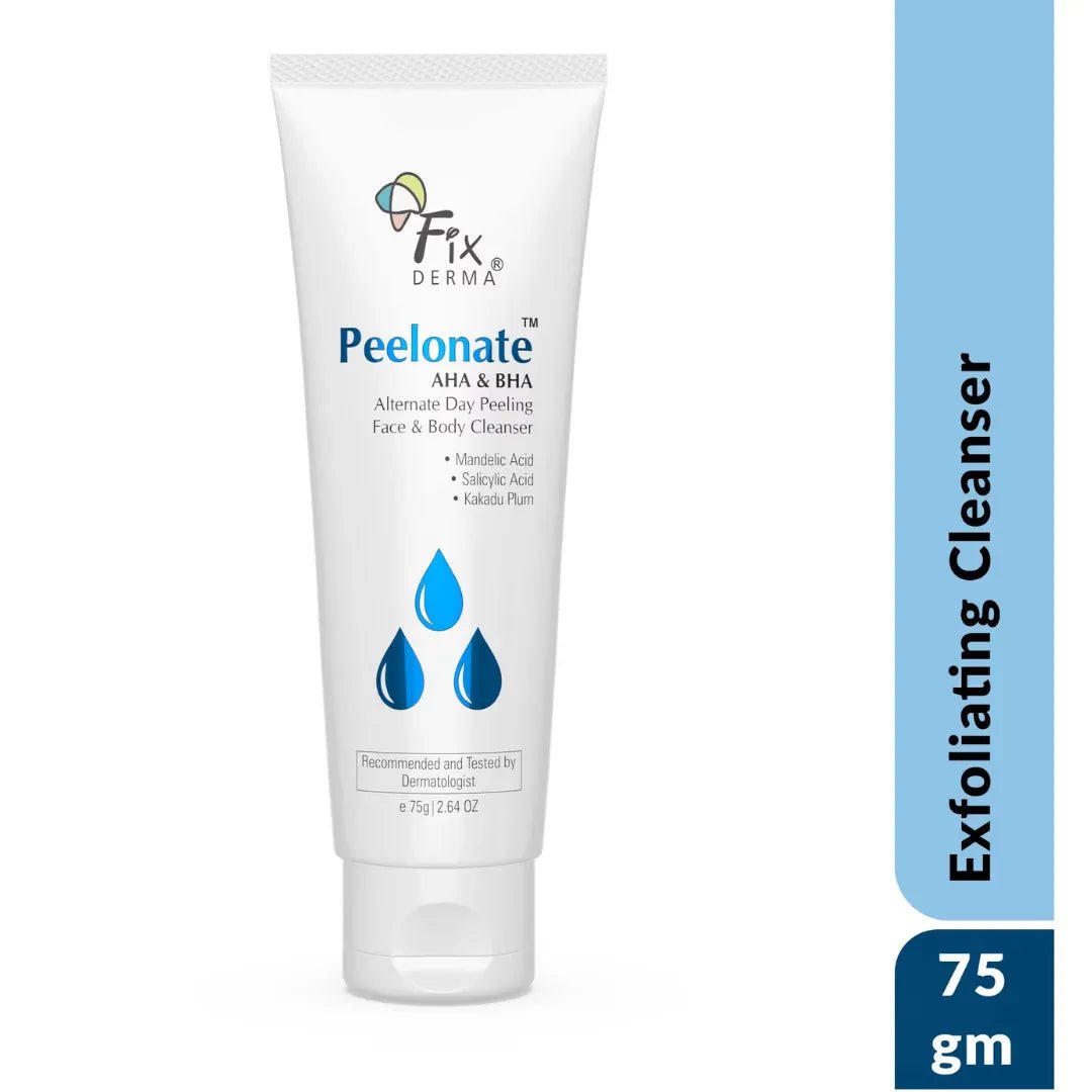 Fixderma Peelonate AHA & BHA Face Cleanser (75 g) - Deals999