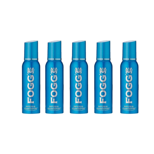 FOGG IMPERIAL PACK OF 5 TFS WOMAN# Body Spray - For Men & Women (600 ml, Pack of 5)