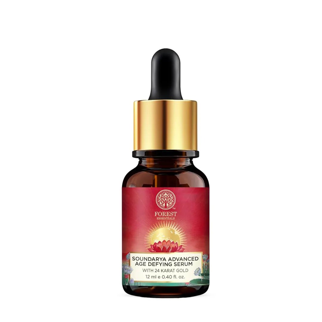 Forest Essentials Soundarya Anti Ageing Serum with 24K Gold | Ayurvedic Face Serum for Clarity, Pigmentation, Firming & Toning the Skin | With Pure Gold. - Deals999