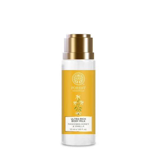 Forest Essentials Ultra-Rich Body Milk Honey & Vanilla | Ayurvedic Nourishing Body Lotion - Deals999