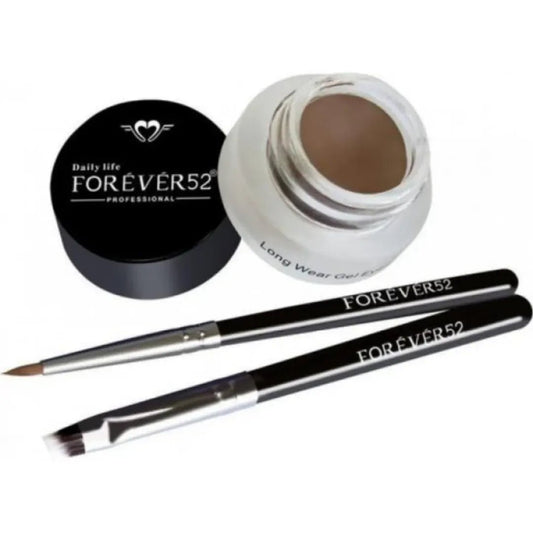 Forever52 Long Lasting Gel and Tattoo Eyeliner, GT002, Dark Brown - Deals999