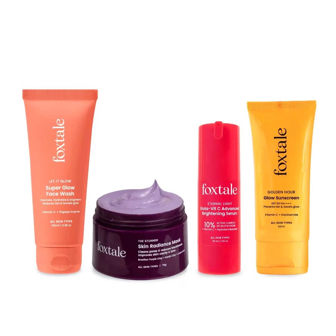 Foxtale Eternal Glow Combo Bright, Clear & Radiant Skin - Deals999