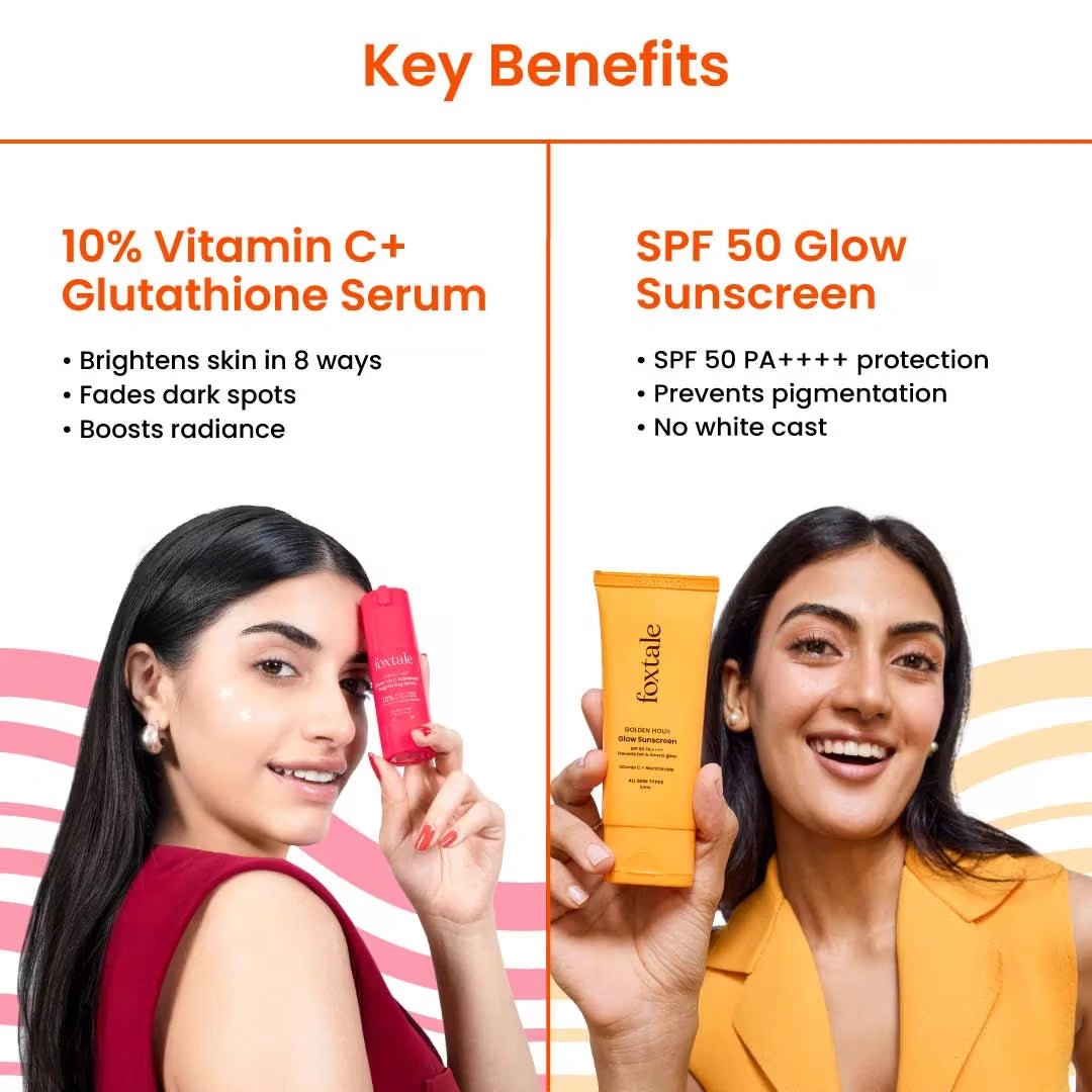 Foxtale Eternal Glow Combo Bright, Clear & Radiant Skin - Deals999