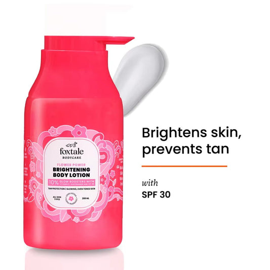 Foxtale Flower Power Brightening Body Lotion (200 ml) - Deals999