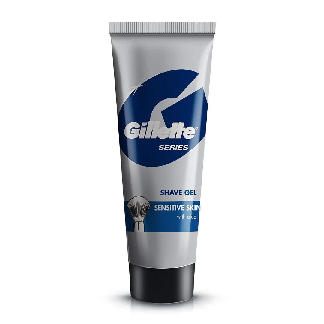 Gillette Sensitive Pre Shave Gel Tube - 60 gram