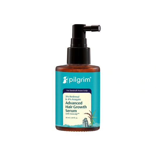 pilgrim 3% Redensyl & 4% Anagain ADVANCED HAIR GROWTH SERUM (30 ml)