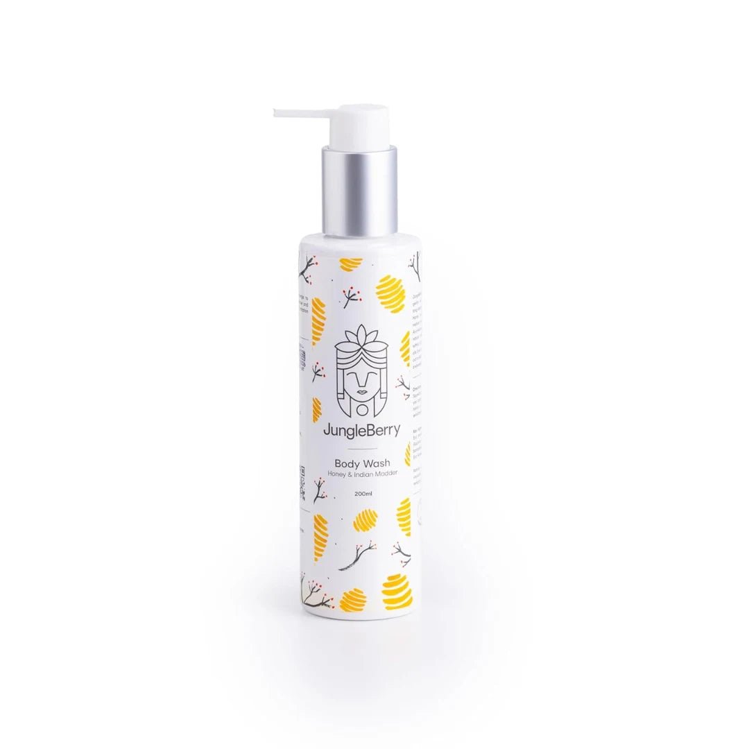 JUNGLE BERRY Body Wash Honey & Indian Madder | 200 ml - Deals999