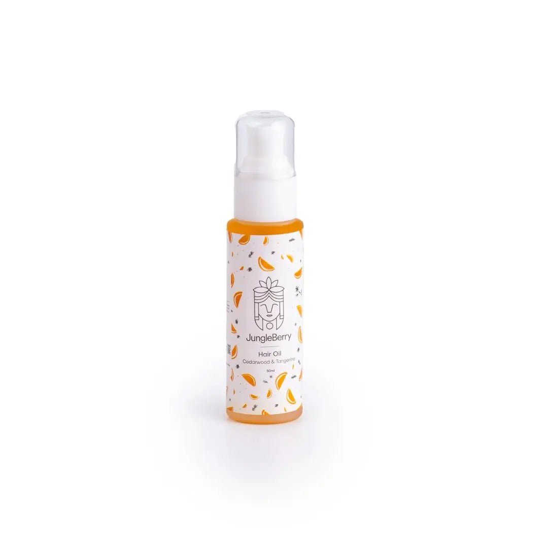 JUNGLE BERRY Cedarwood & Tangerine Hair Oil (50 ml) - Deals999