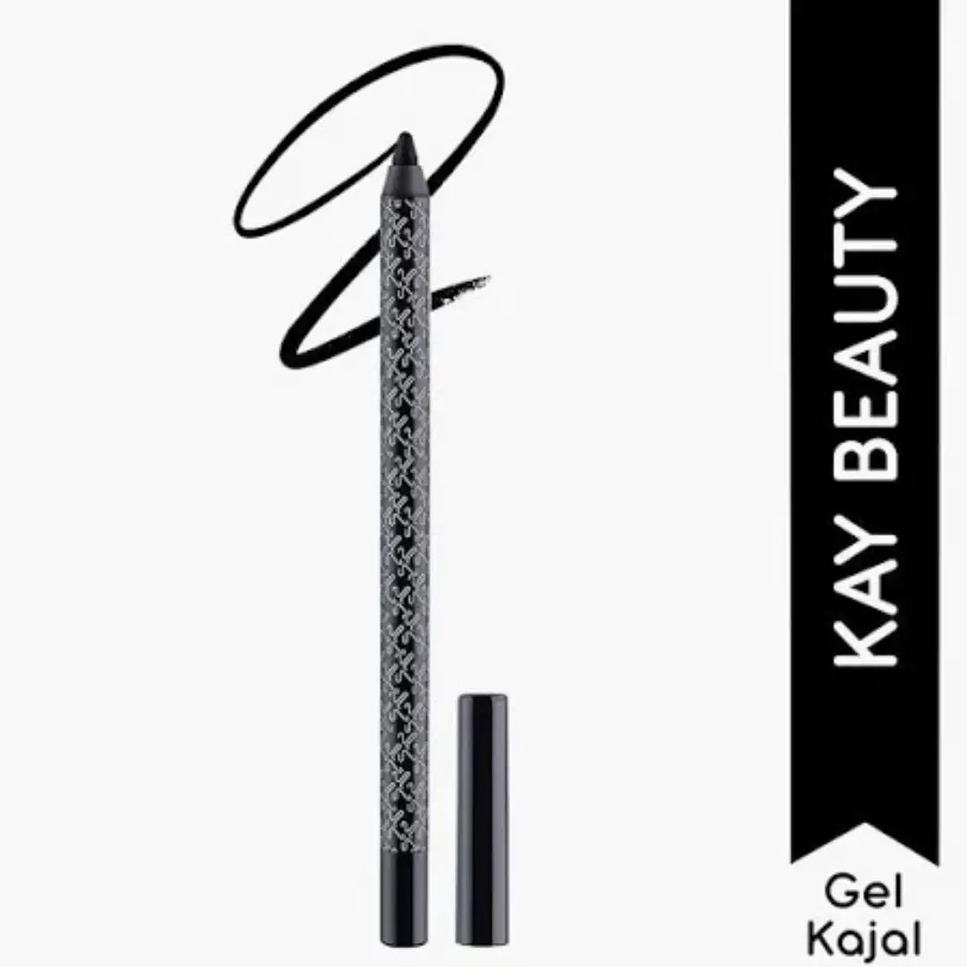 Kay Beauty Smudgeproof Jet Black Gel Kajal - Deals999