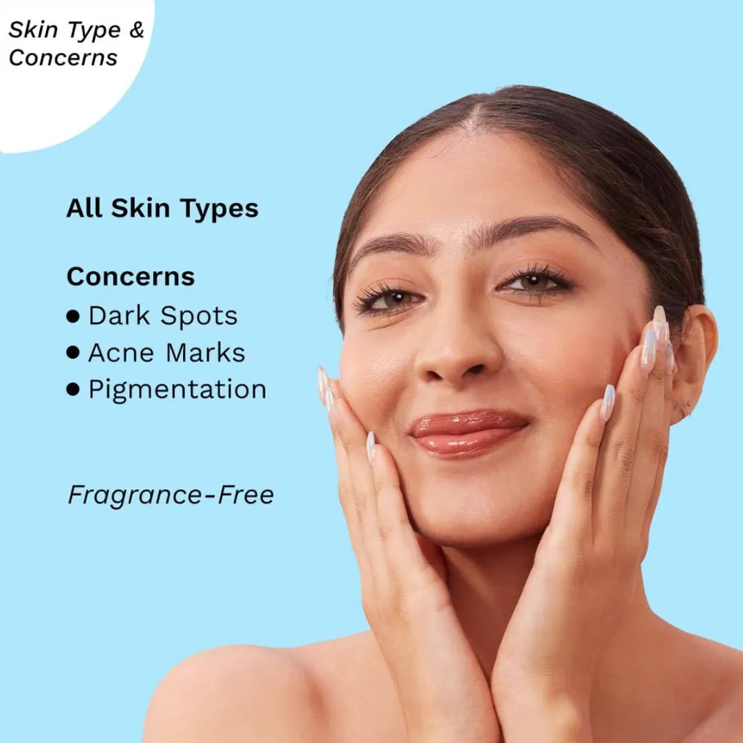 Pilgrim 2% Kojic Acid Serum for face with 1% Alpha Arbutin & Korean White Lotus (30ml)