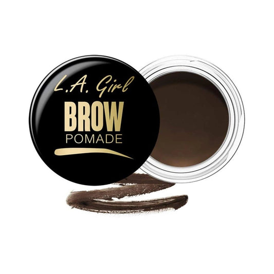 L.A Girl Brow Pomade, Dark Brown, Long Lasting Waterproof Eye Brow makeup Gel Natural Finish, Eyebrow Enhancer Fix 3g - Deals999