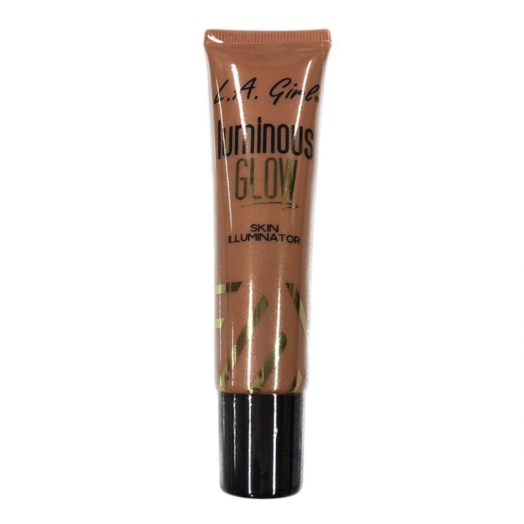 L.A Girl Luminous Glow Illuminating Cream Liquid Highlighter - Moonlight, Brown, Blends Smoothly, Healthy glow (30ml) - Deals999