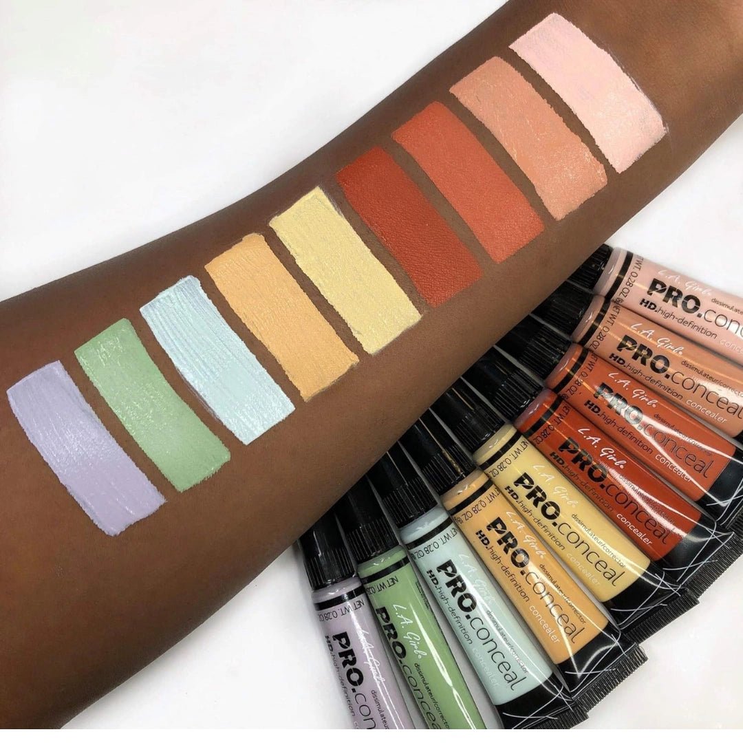 L.A GIRL Natural Pro Concealer Cream, Liquid - Green Corrector, Helps To Minimizes Fine Lines, Lightweight, Ultra Blendable Liquid Conceal, Longwearing (Vegan & Cruelty - )8g - Deals999