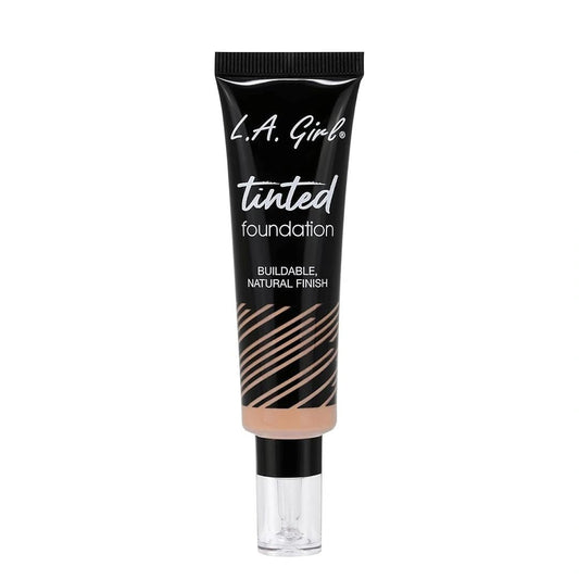 L.A Girl - Tinted Foundation - Medium Beige | Sheer to medium coverage and a natural finish | Needle tip nozzle for mess free application | Paraben - free, cruelty - free, & vegan | 30 ml - Deals999
