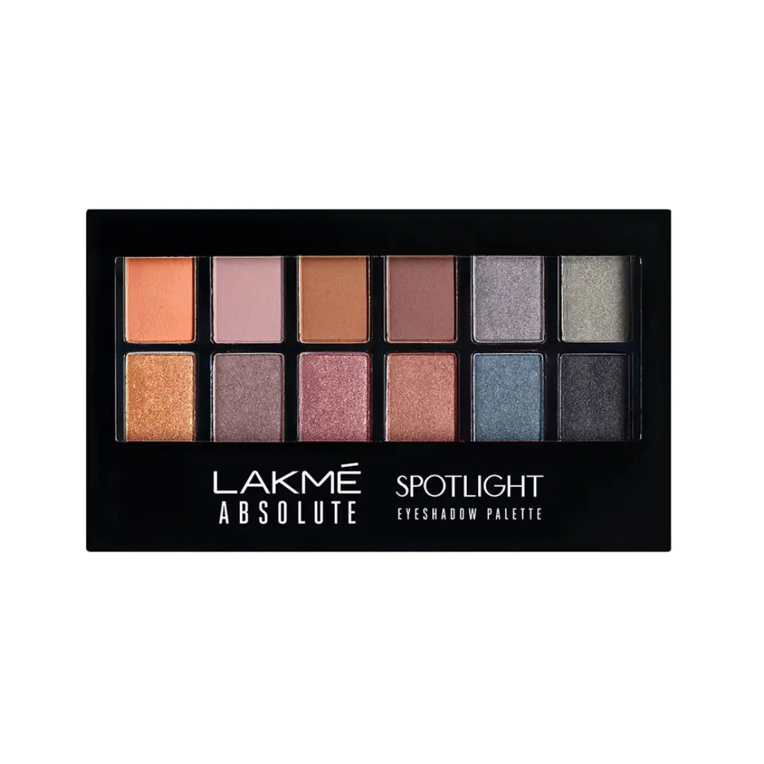 Lakme Absolute Spotlight Eye Shadow Palette - Smokin Glam (12gm)