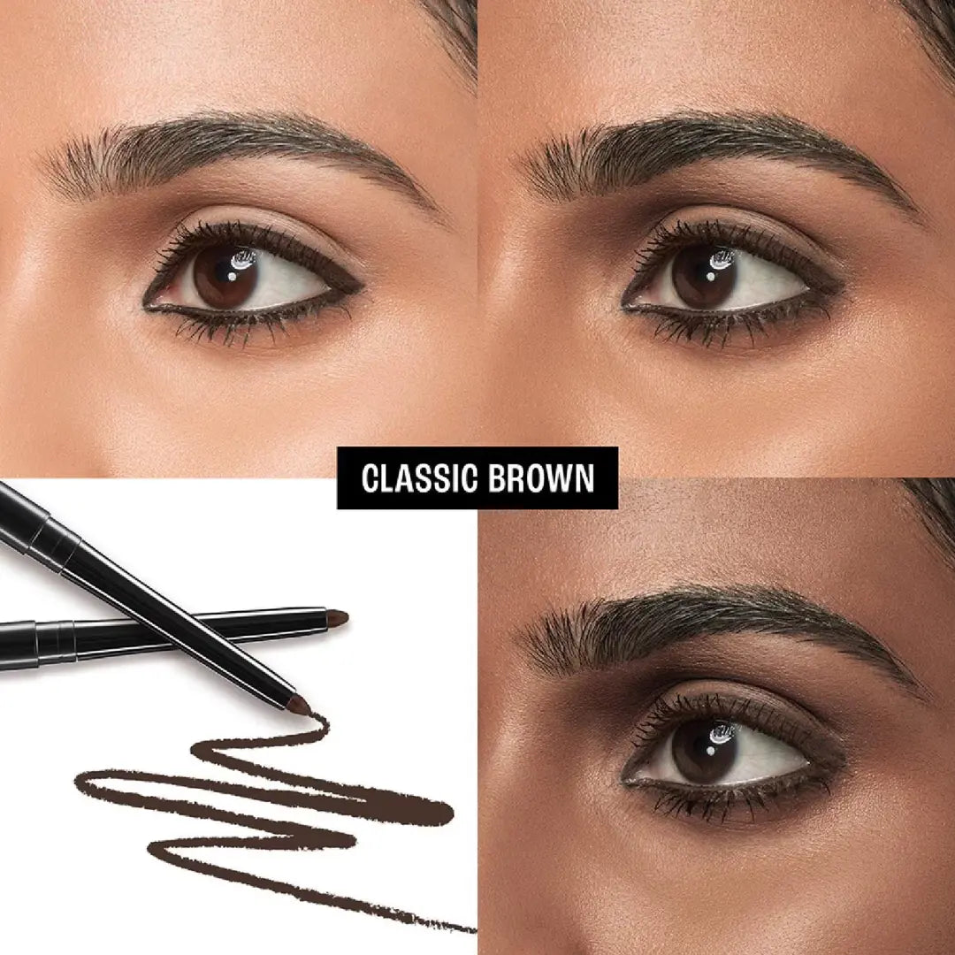 Lakme Eyeconic Kajal in Classic Brown Twist Up Pencil with Matte Finish (0.35g)