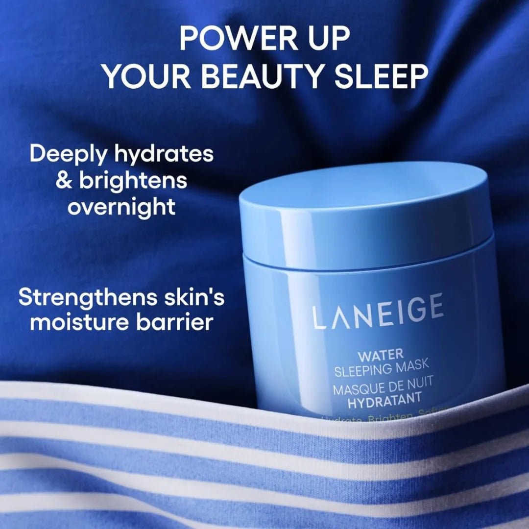 Laneige Water Sleeping Mask for Face | Hydrating Overnight Face Mask for Refreshed and Glowing Skin | Lightweight Gel Texture with Moisture Wrap | Smooth Skin Night Cream - Deals999