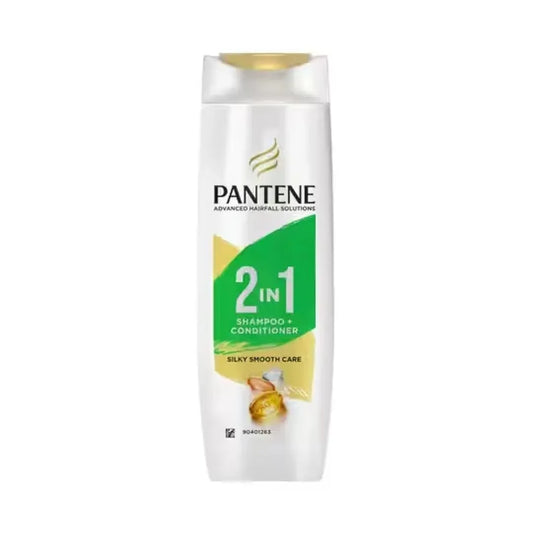 Pantene Advanced Hairfall Solution 2-In-1 Anti-Hairfall Silky Smooth Shampoo & Conditioner (180ml)