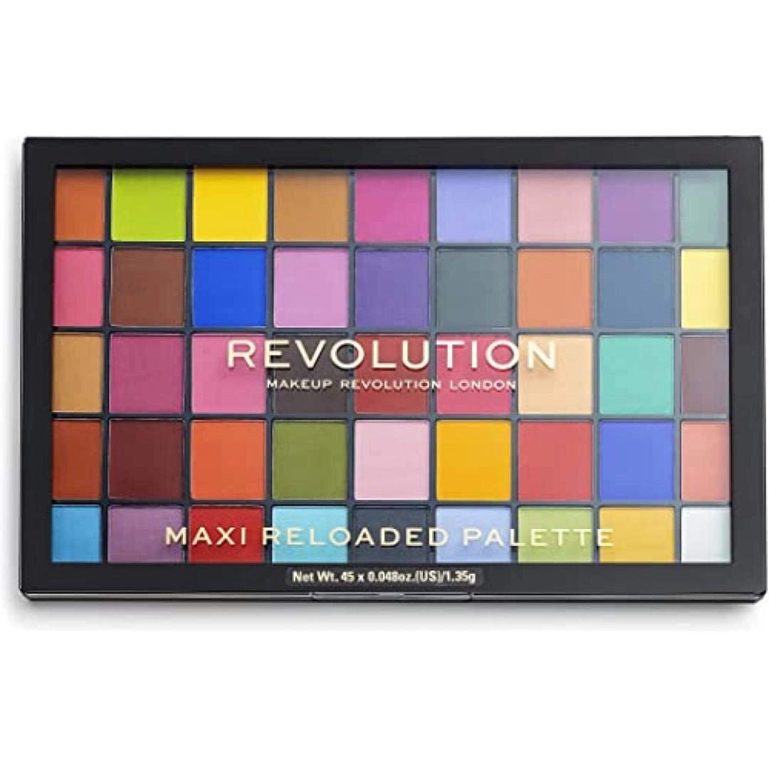 Makeup Revolution Maxi Reloaded Palette Monster Mattes, Multicolor, 60 g - Deals999
