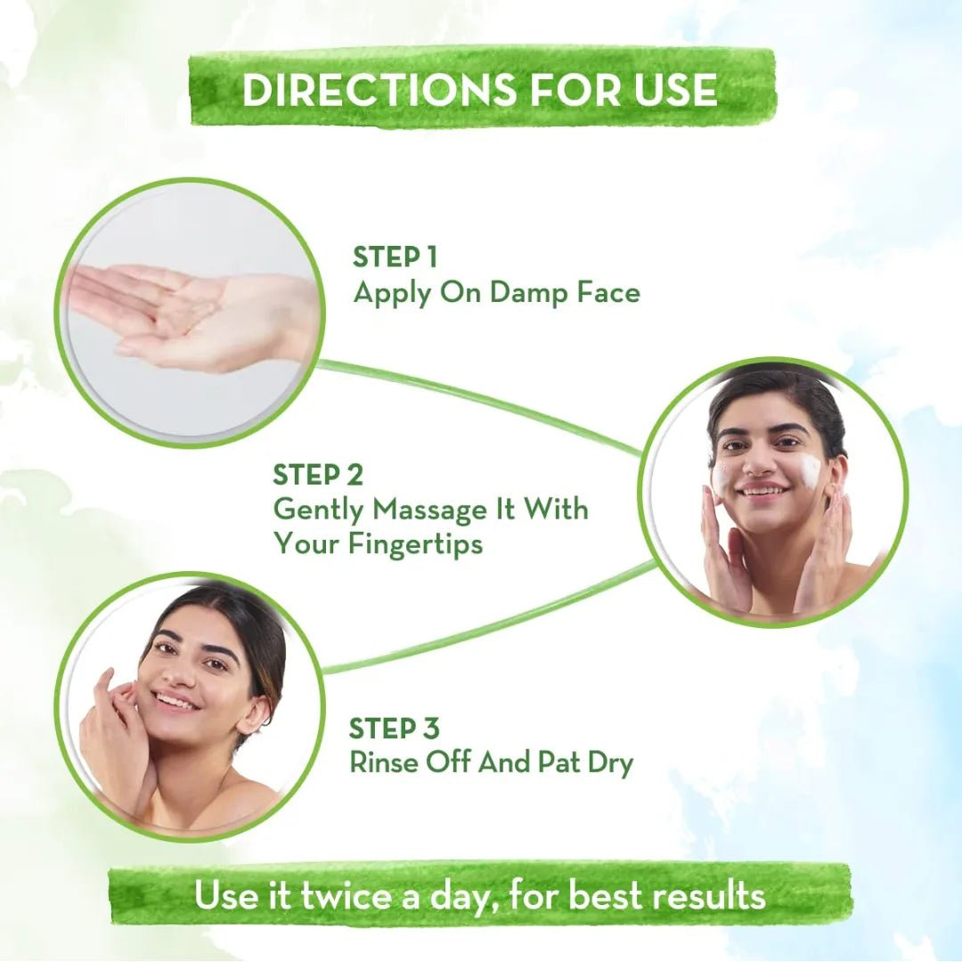 Mamaearth Rice Face Wash - 100ml & Mamaearth Rice Oil - Free Face Moisturizer for Oily Skin | With Rice Water & Niacinamide for Glass Skin - 80g - Deals999