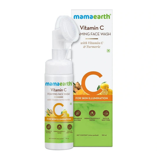 Mamaearth Vitamin C Foaming Face Wash with Vitamin C & Turmeric (150ml)