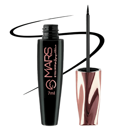 MARS GLOSSY Liquid Eye Got This Eyeliner | Quick Drying & Smudge Proof | Long Lasting Eye Liner with Fine Tip (7 ml),Black - Deals999