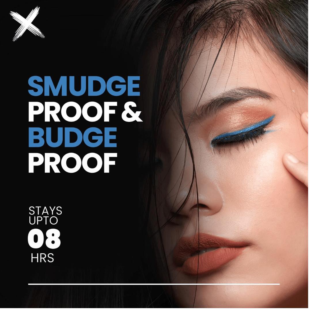 MARS Won't Smudge Won't Budge Smooth Glide Matte Kajal Pencil| Long Stay & Waterproof (1.4G) (02 - High Tide), Blue - Deals999