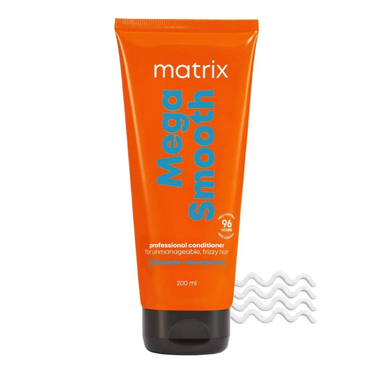 Matrix Mega Smooth Conditioner with Shea Butter and Ceramides for Frizzy Hair |Max Smoothness for 4 Days | Used by 1 Lakh Hairstylists*|For All Hair Types | Paraben Free - Deals999