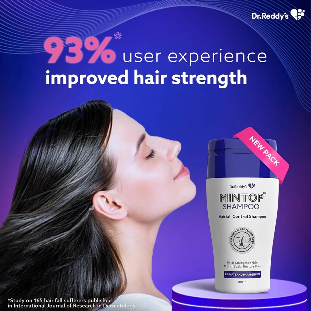 Mintop Pro Shampoo For Hair Fall Control 100 ml - Deals999