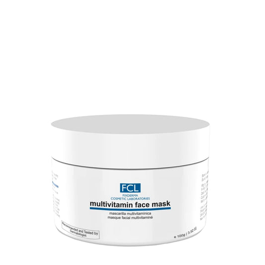 FIXDERMA COSMETIC LABORATORIES Multivitamin Face Mask Enriched With Vitamins | Improves Skin Texture & Dullness | Nourishing Face Mask | Youthful Glowing Skin| Paraben And Sulphate Free - 100gm