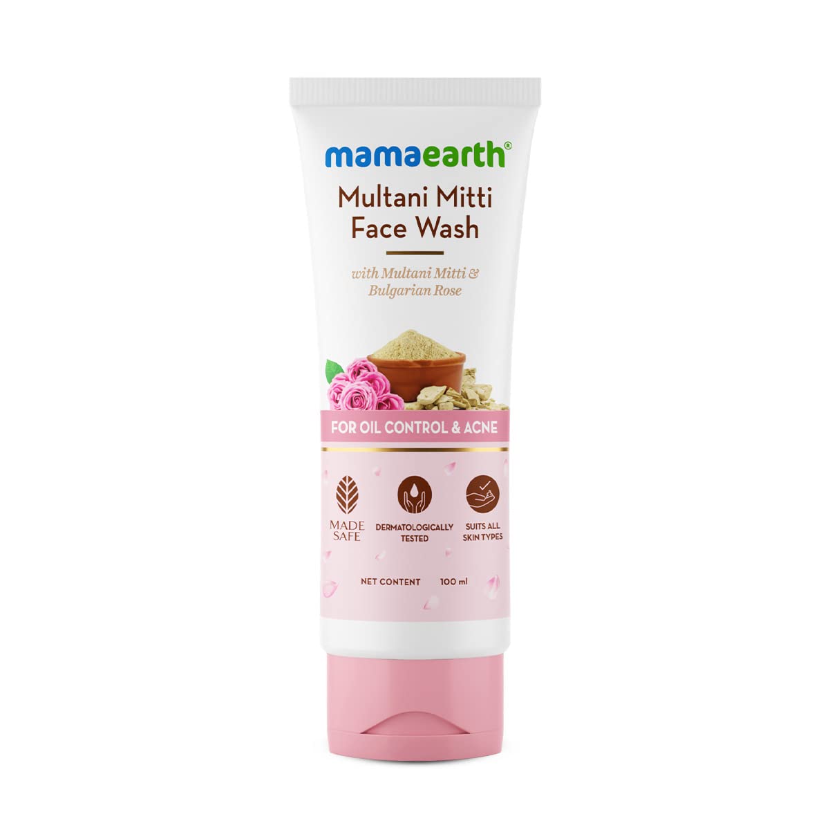 Mamaearth Multani Mitti Face Wash (100ml)