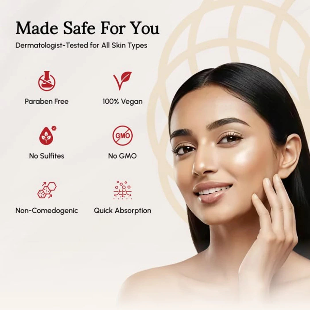 Click to see full view Revitalizing Day Cream for Women Daily Use | Japanese Beauty Formula | Niacinamide, Hyaluronic Acid & Anti-aging Peptides | for Skin Brightening & Firming (50 ml)