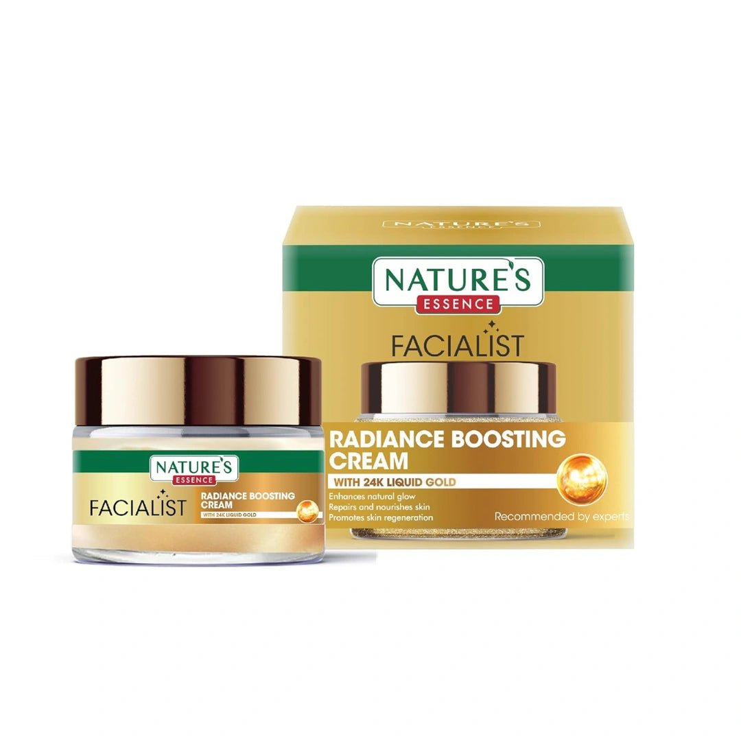 NATURES ESSENCE Face Cream For Daily Use|Radiance Boosting Face Cream For Women|Brightening Cream With 24K Liquid Gold|45Gm - Deals999