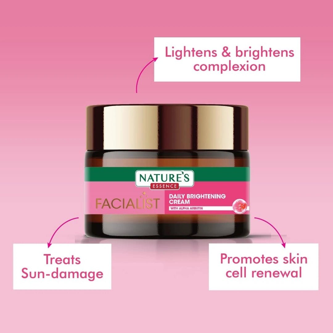 NATURES ESSENCE Face Cream For Daily Use|Skin Brightening Face Cream For Women||Brightening Cream With 2% Alpha Arbutin|45Gm - Deals999
