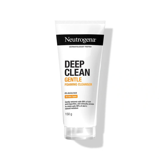 Neutrogena Deep Clean Foaming Cleanser | Hydrating, non drying | Gentle Formula | 150g