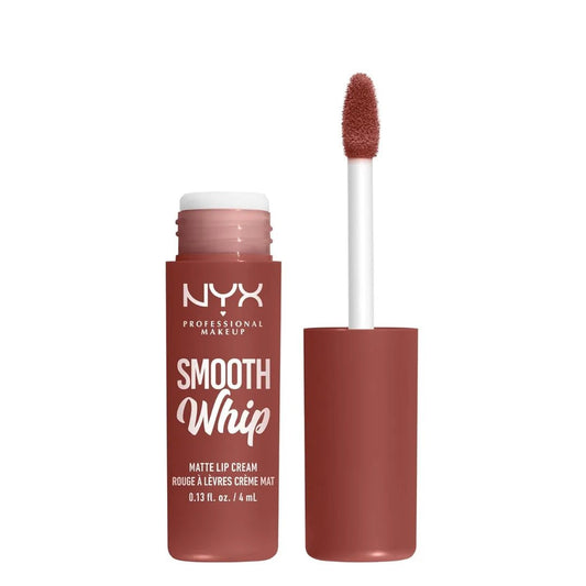 NYX PROFESSIONAL MAKEUP Smooth Whip Matte Lip Cream, Long Lasting, Moisturizing, Vegan Liquid Lipstick - Latte Foam (Pinky Mauve) - Deals999