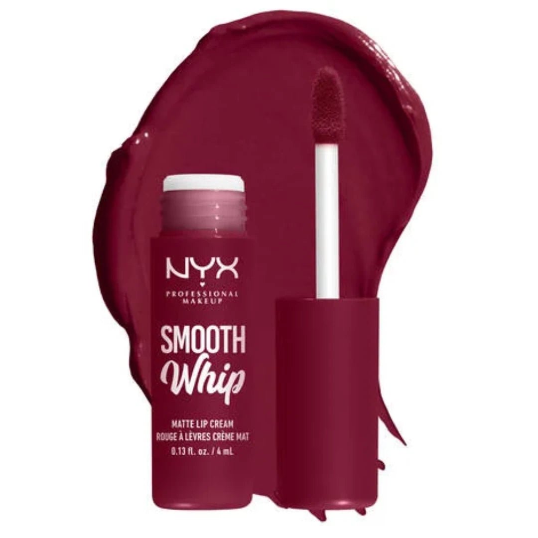 NYX PROFESSIONAL MAKEUP Smooth Whip Matte Lip Cream, Long Lasting, Moisturizing, Vegan Liquid Lipstick - Latte Foam (Pinky Mauve) - Deals999