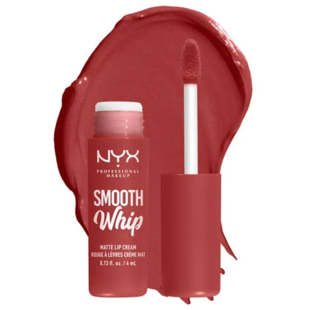 NYX PROFESSIONAL MAKEUP Smooth Whip Matte Lip Cream, Long Lasting, Moisturizing, Vegan Liquid Lipstick - Latte Foam (Pinky Mauve) - Deals999