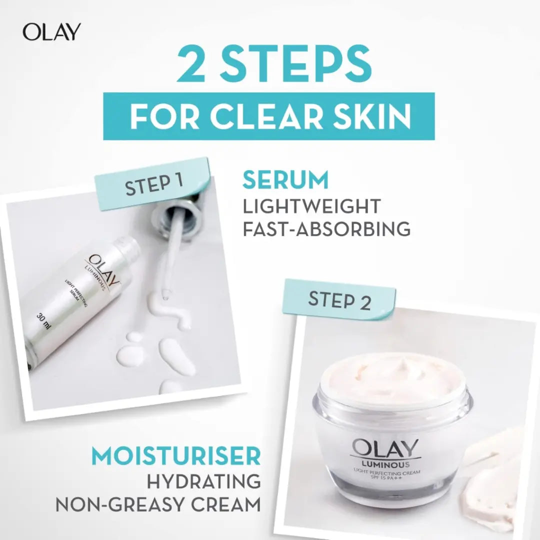 Olay Niacinamide Face Cream | Clear and Even Skin | Paraben and Sulphate Free | 50g