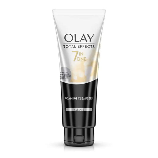 Olay Total Effects Foaming Cleanser & Face Wash, Fights 7 Signs of Ageing With Green Tea Extracts (100g)