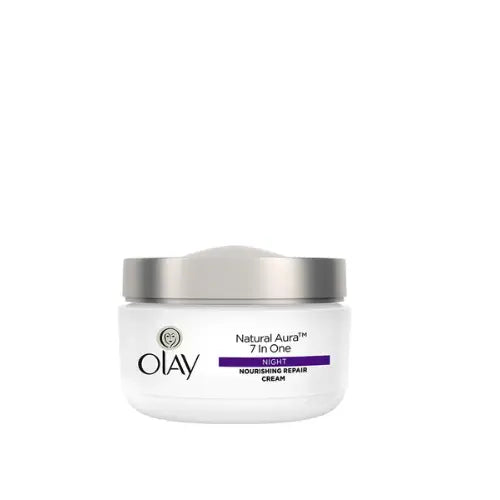 Olay Natural Aura 7 In One Night Nourishing Repair Cream (50g)