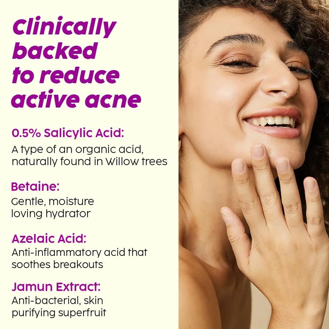 PLIX - THE PLANT FIX Jamun Active Acne Juicy Cleanser & Guava Glow Juicy Cleanser - 100ml Each - Deals999