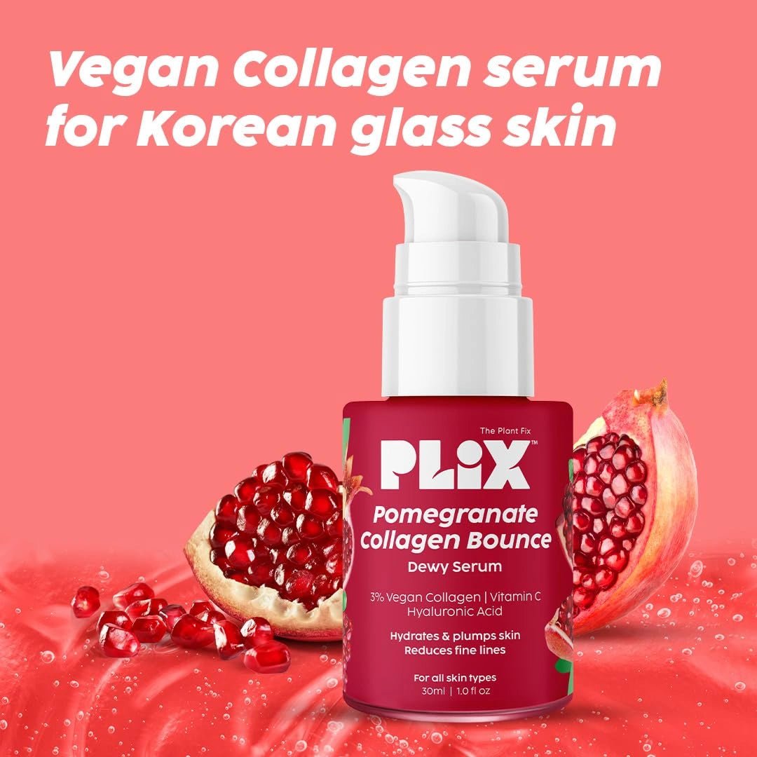 PLIX - THE PLANT FIX Pomegranate Collagen Bounce Serum (30ml) - Deals999