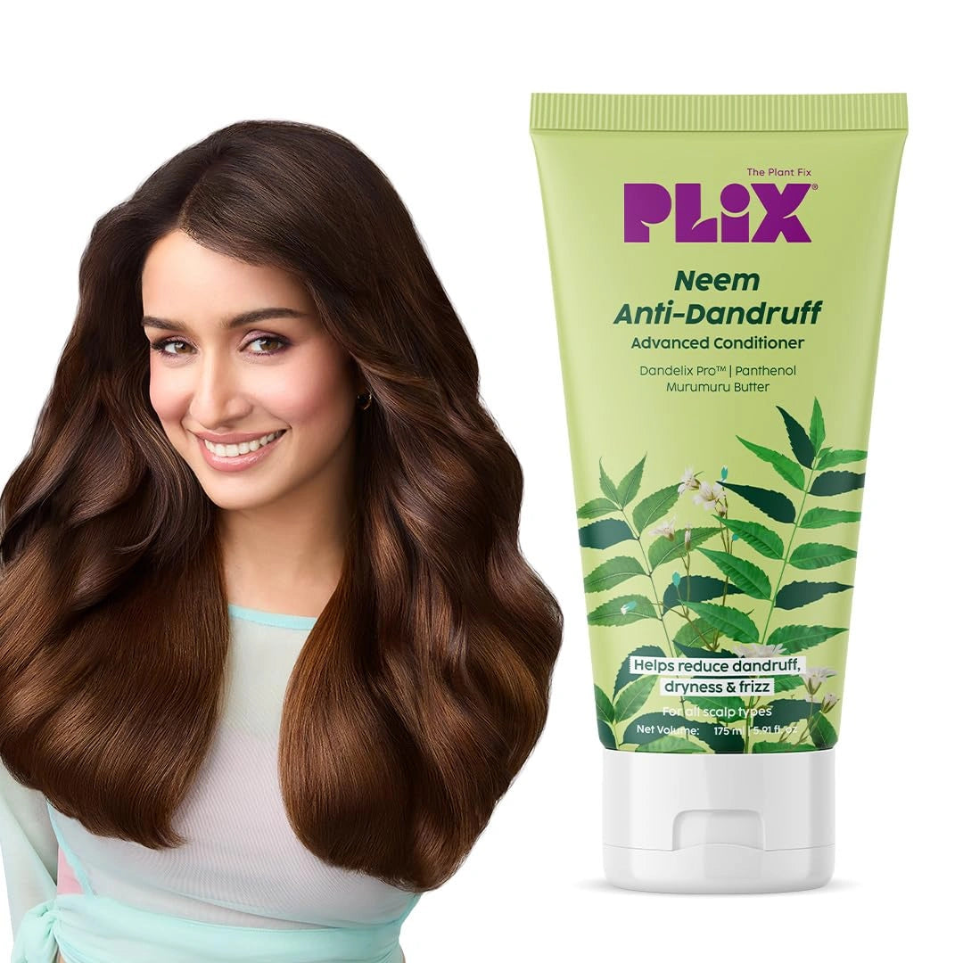 The Plant Fix Plix All Neem Anti-Dandruff Advanced Conditioner | With Dandelix Pro & Murumuru Butter | Paraben & Sulphate Free | Unisex (175 Millilitre)