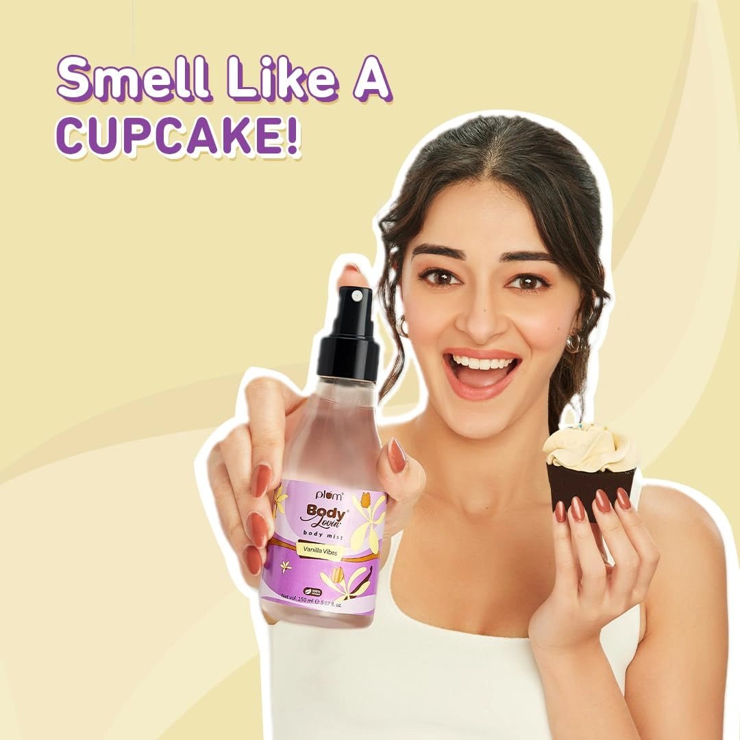 Plum BodyLovin' Smokin' Vanilla Body Mist | Long Lasting Spicy Fragrance for Women & Men With Honeysuckle, Musk | High on Fun | Travel - Friendly Perfume Spray 150 ml - Deals999