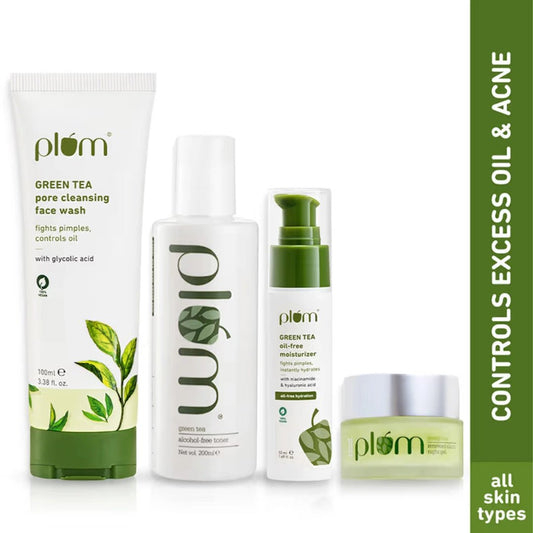 Plum Green Tea Day & Night C - T - M Kit (4 pcs) - Deals999