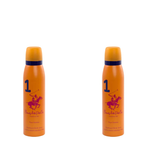 Beverly Hills Polo Club No.1 deodorant for women 150ml (pack of 2)